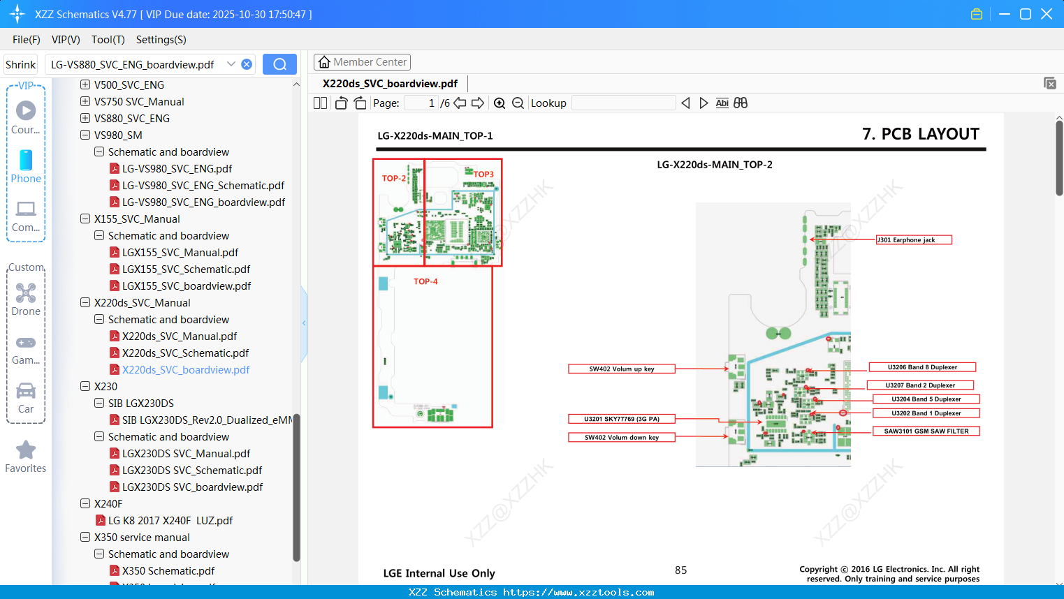 LG X220ds_SVC_boardview